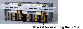 Mounting on Racks or Panels Using the DIN Rail