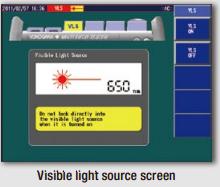 visible light source